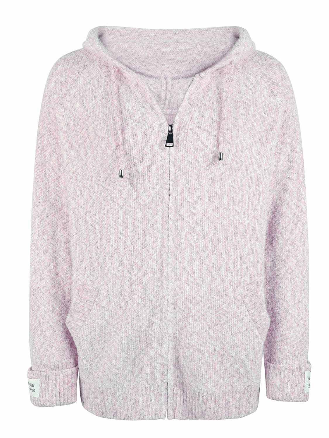 Cozy drawstring zip-up hoodie - Love Salve